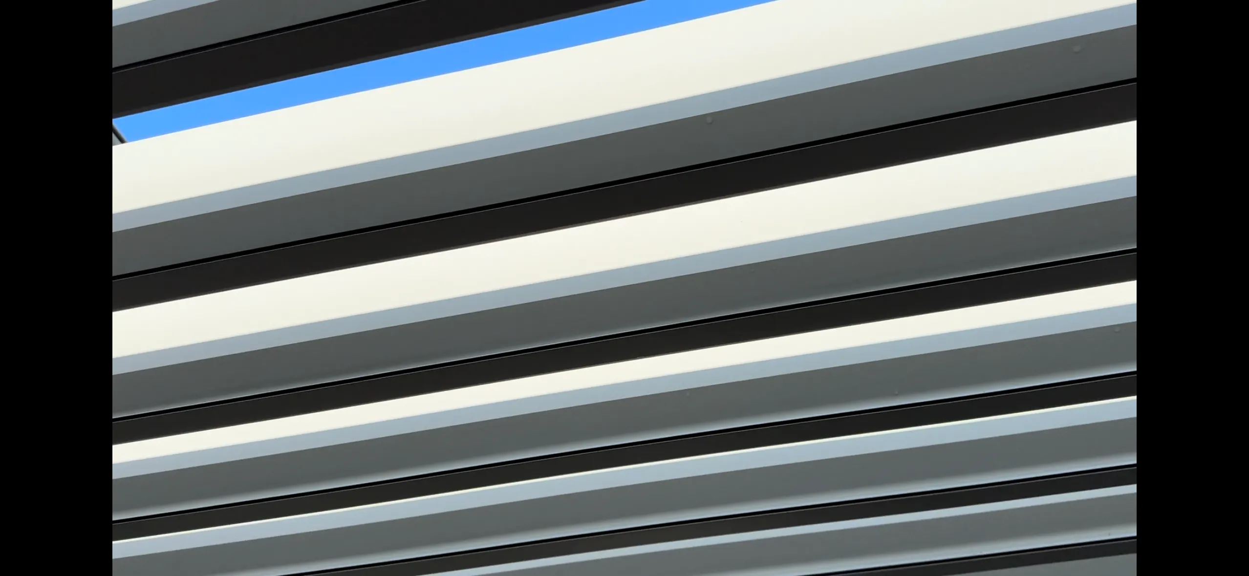 Zsalúzia lamella közelről