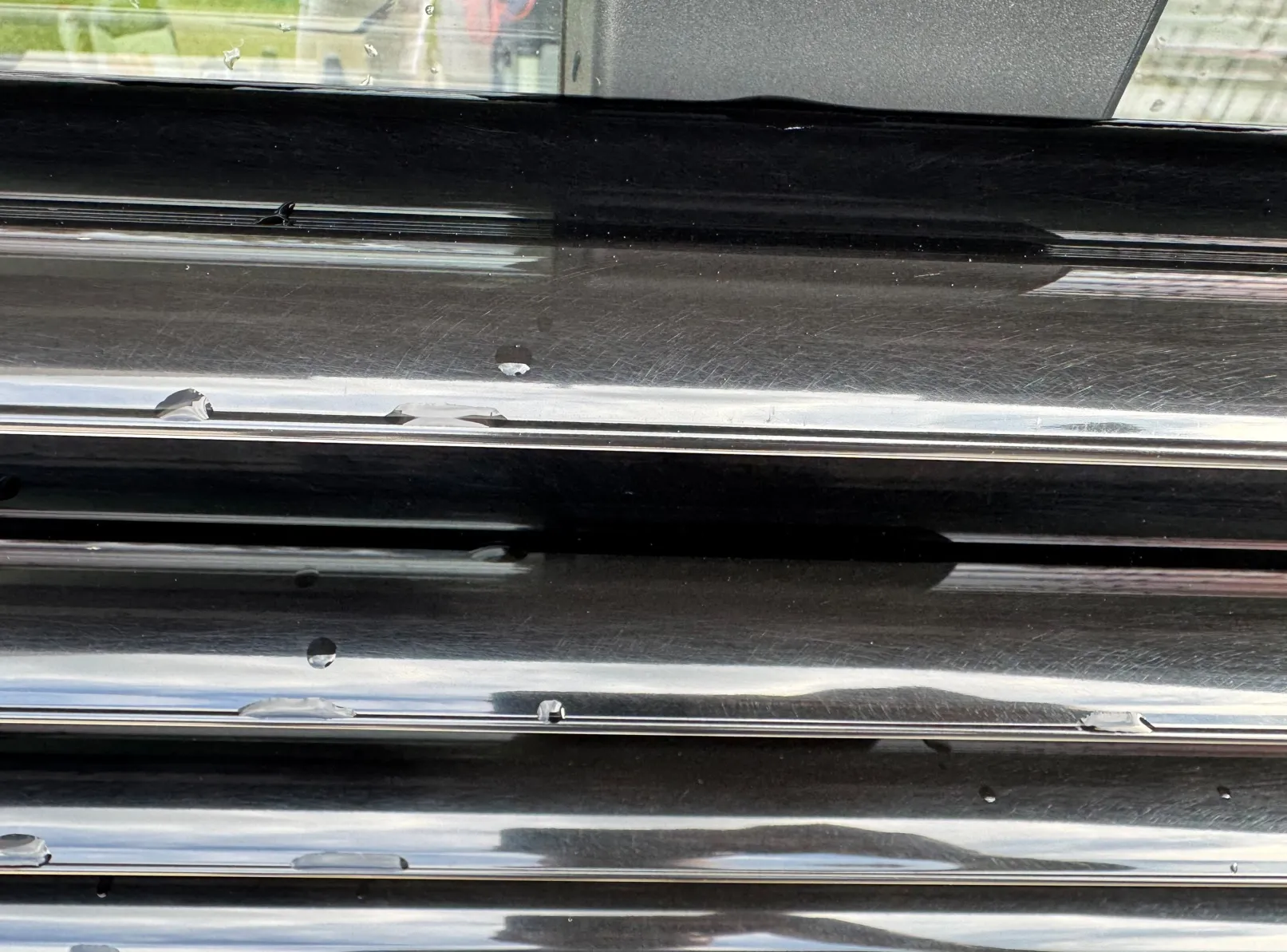 Sérült lamella – helytelen tisztítás következménye